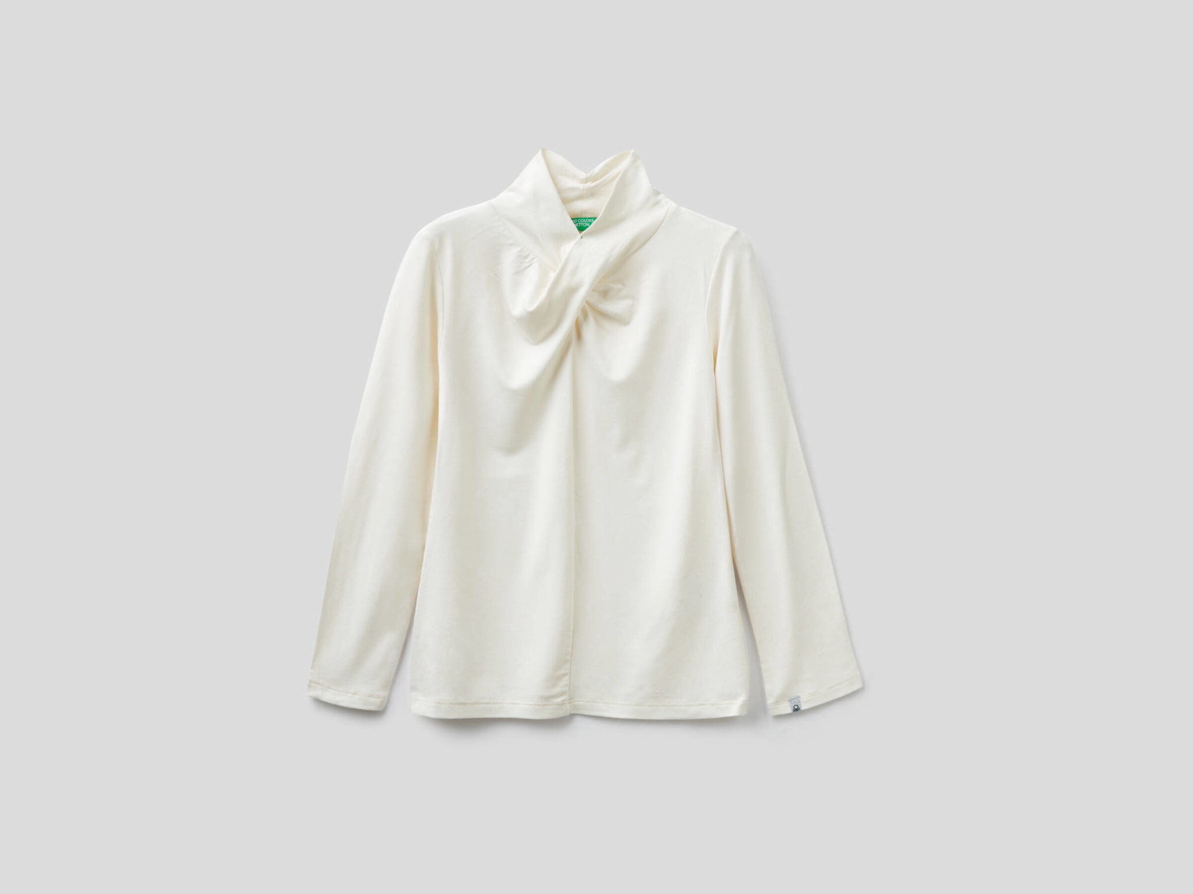 T-shirt with crisscross detail image number null