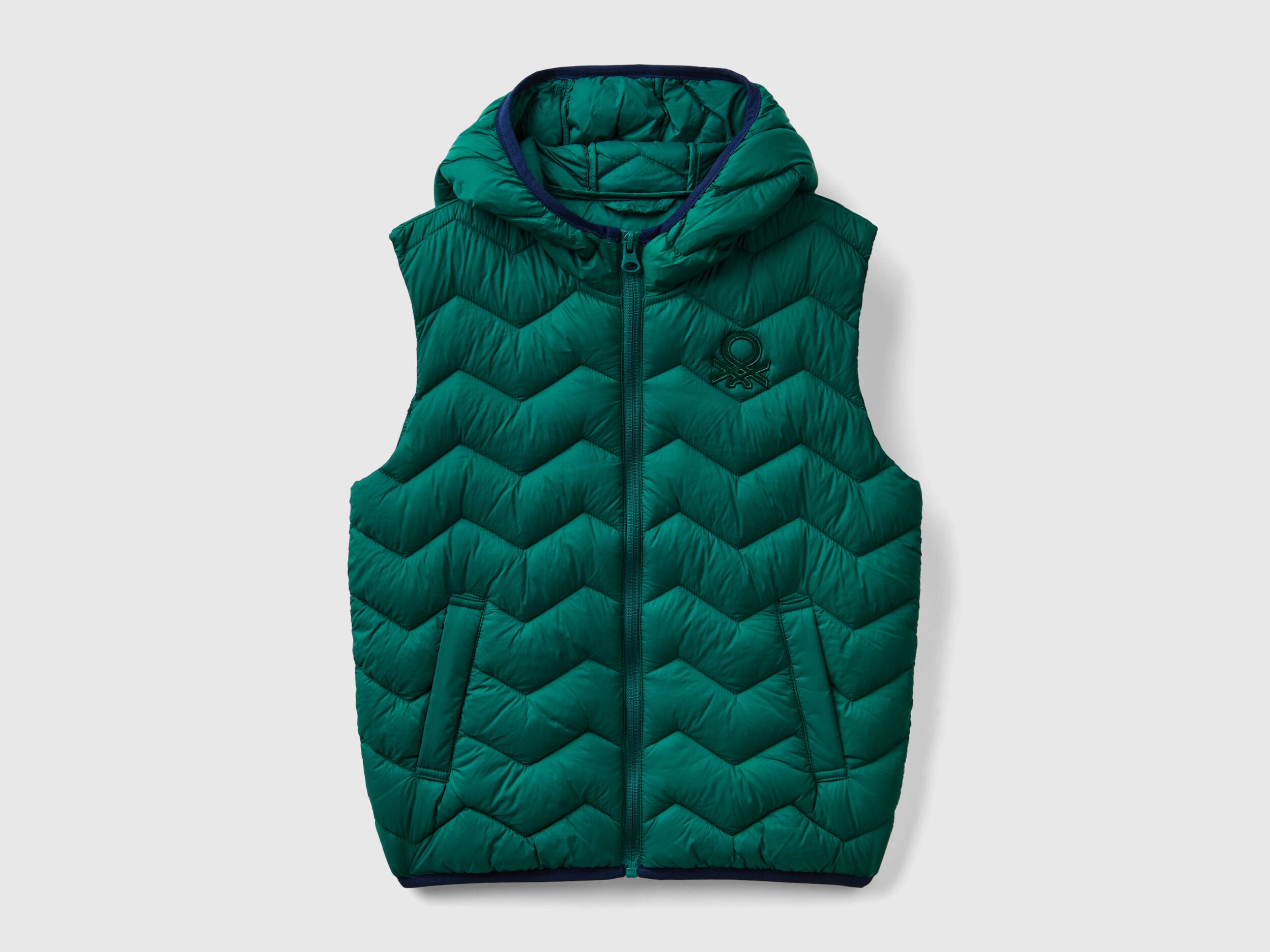 Benetton sleeveless jacket deals