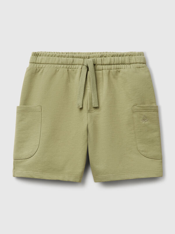 Shorts cargo de algodón Niño