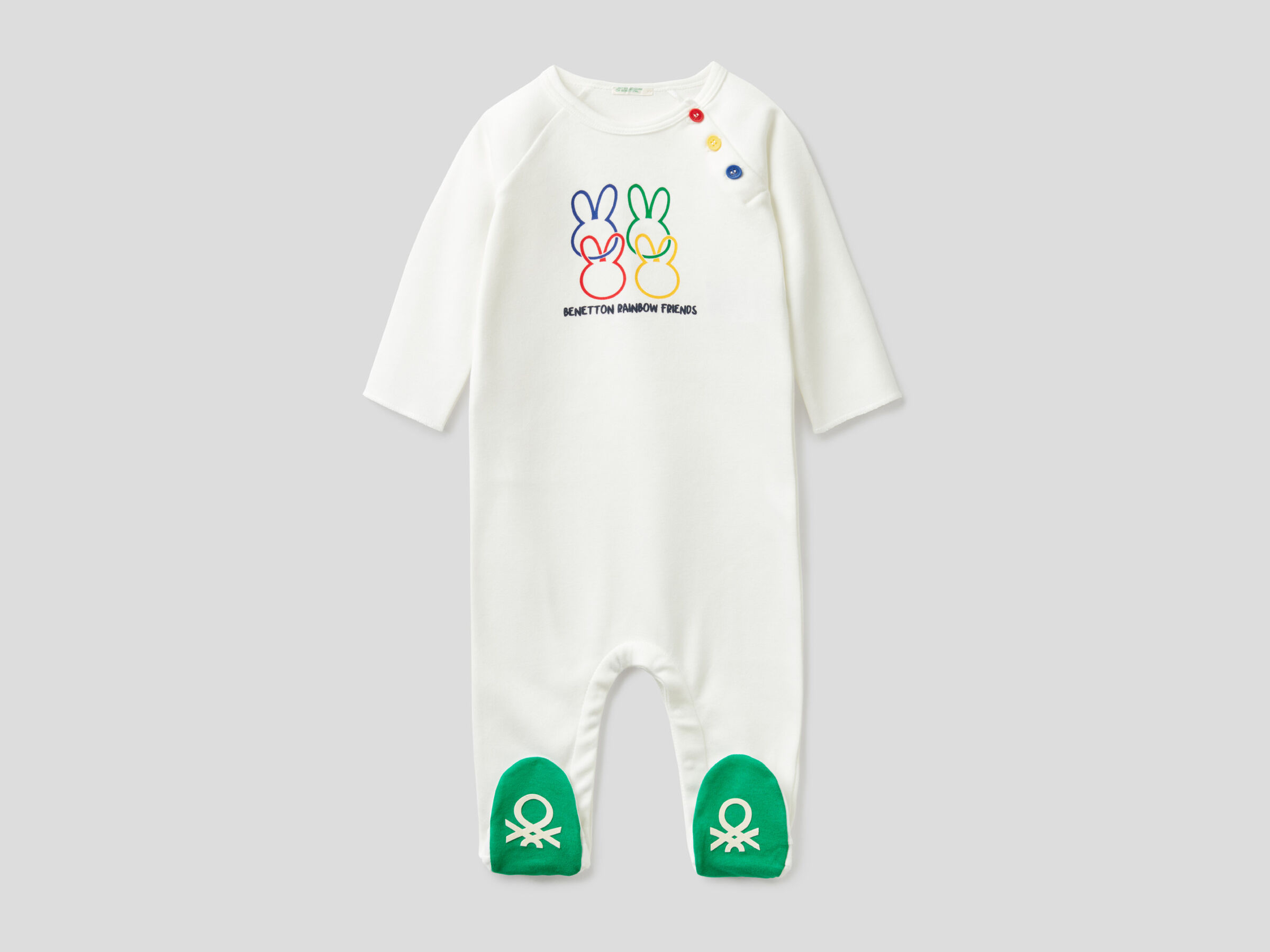 Onesie in 100% organic cotton image number null