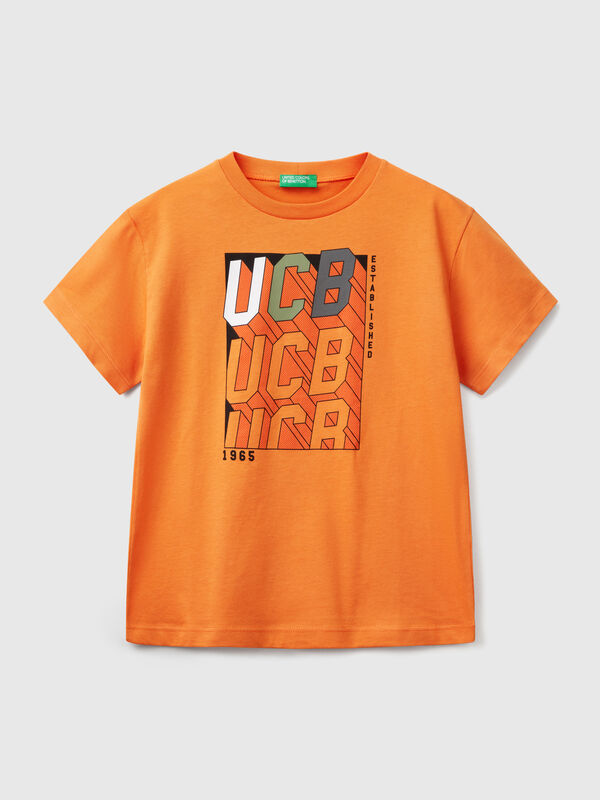 Camiseta de manga corta 100% algodón Niño