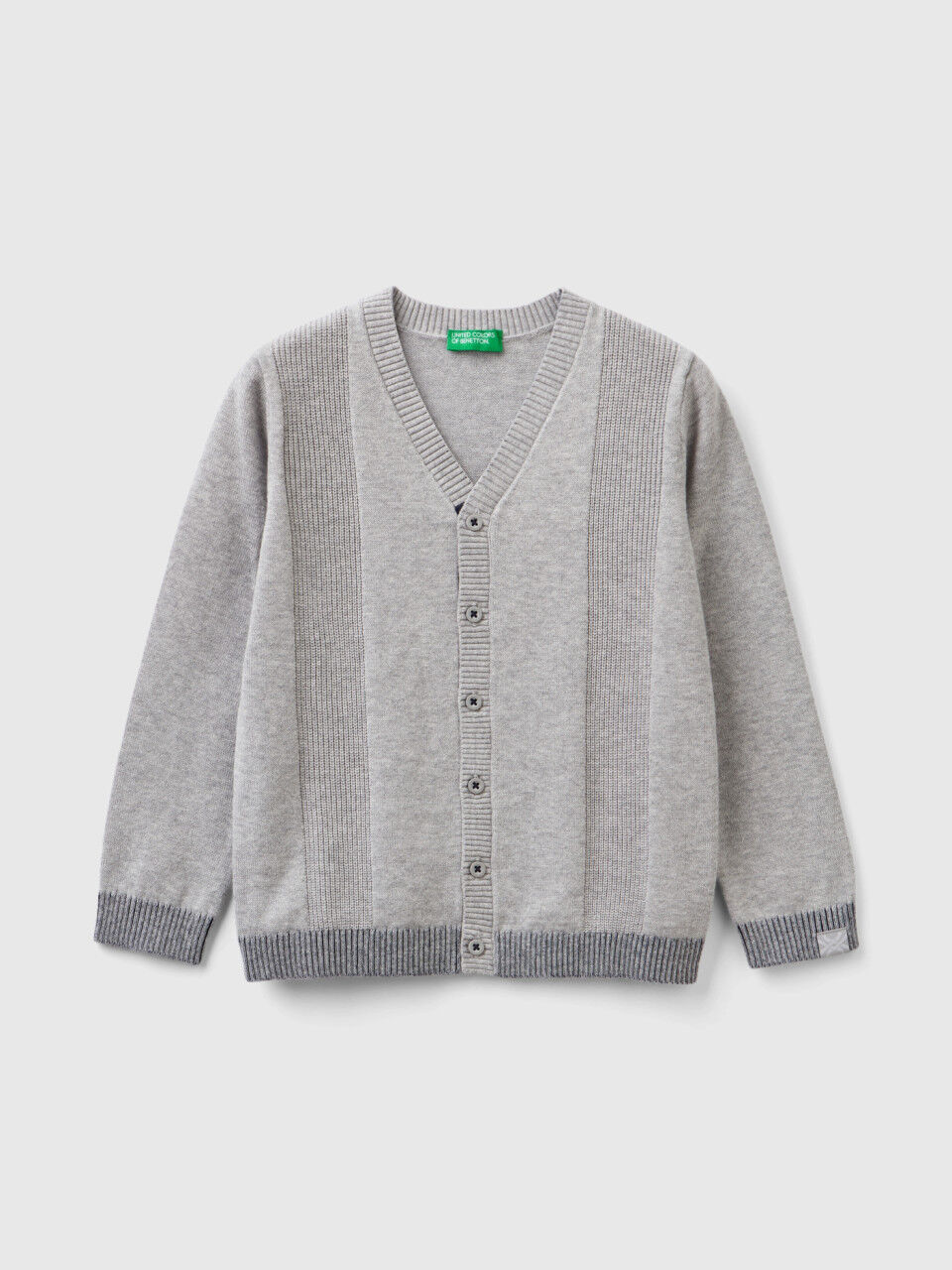 Grey cardigan boys hot sale
