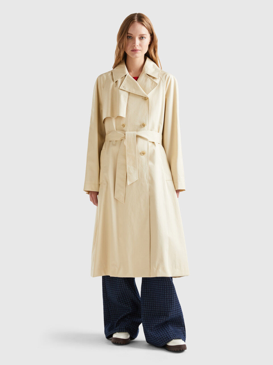 Colorful on sale trench coat