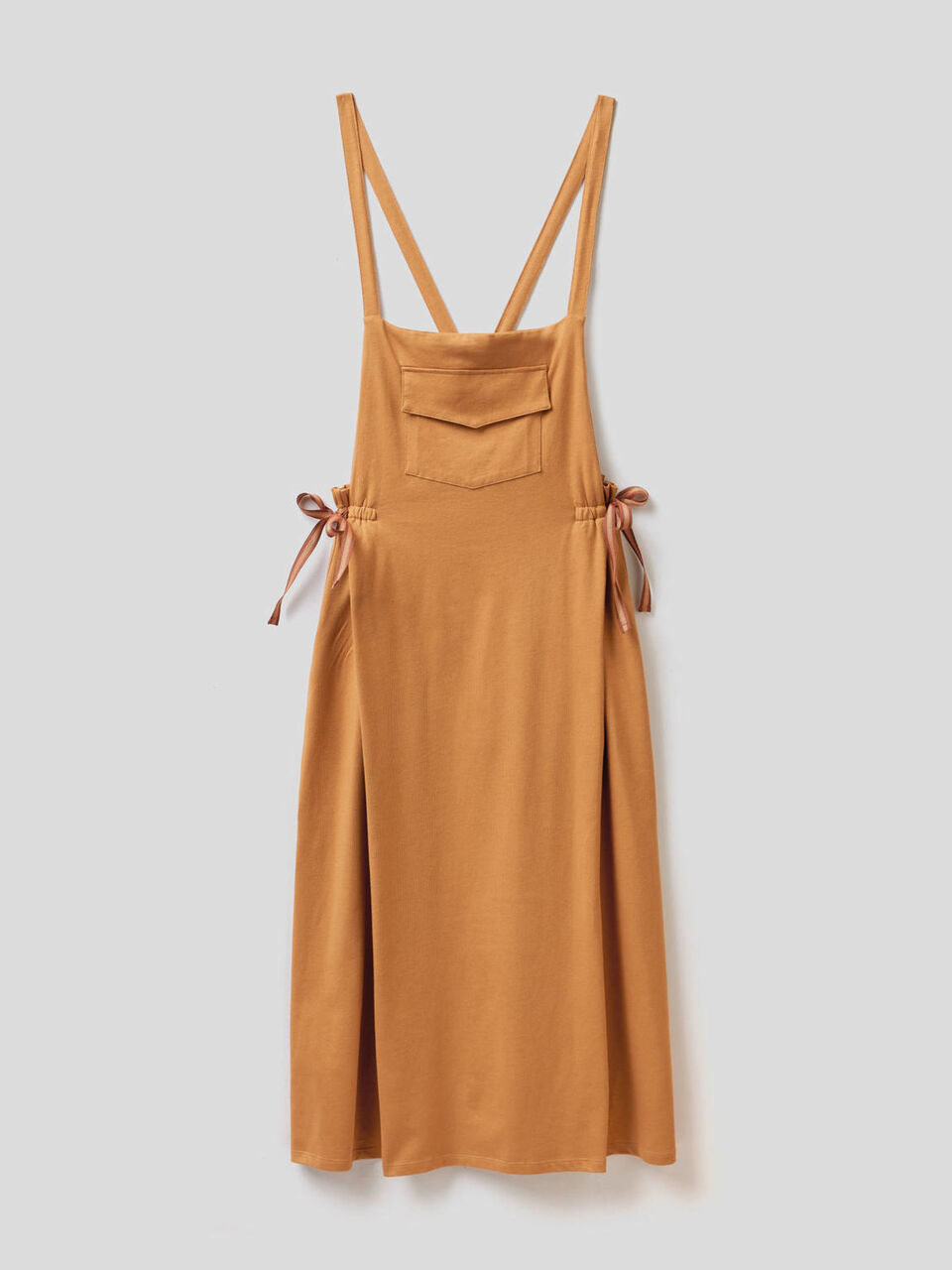 Flared overall skirt image number 1