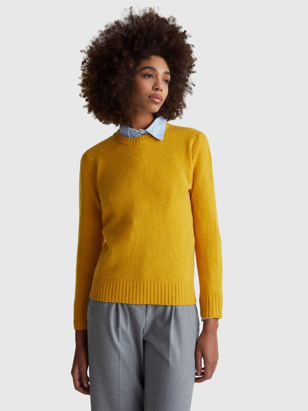 Suéter de pura lana Shetland Mujer