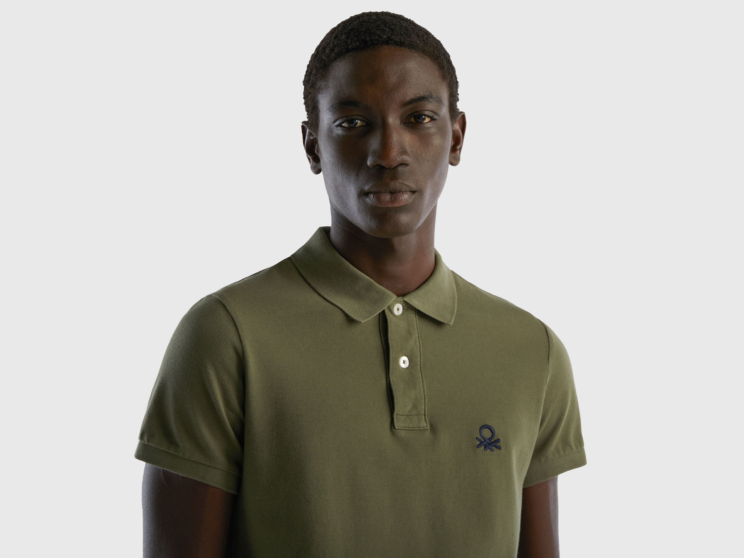 Polo homme sale benetton