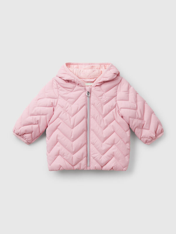 Padded puffer jacket with ear flaps New Born (0-18 months)