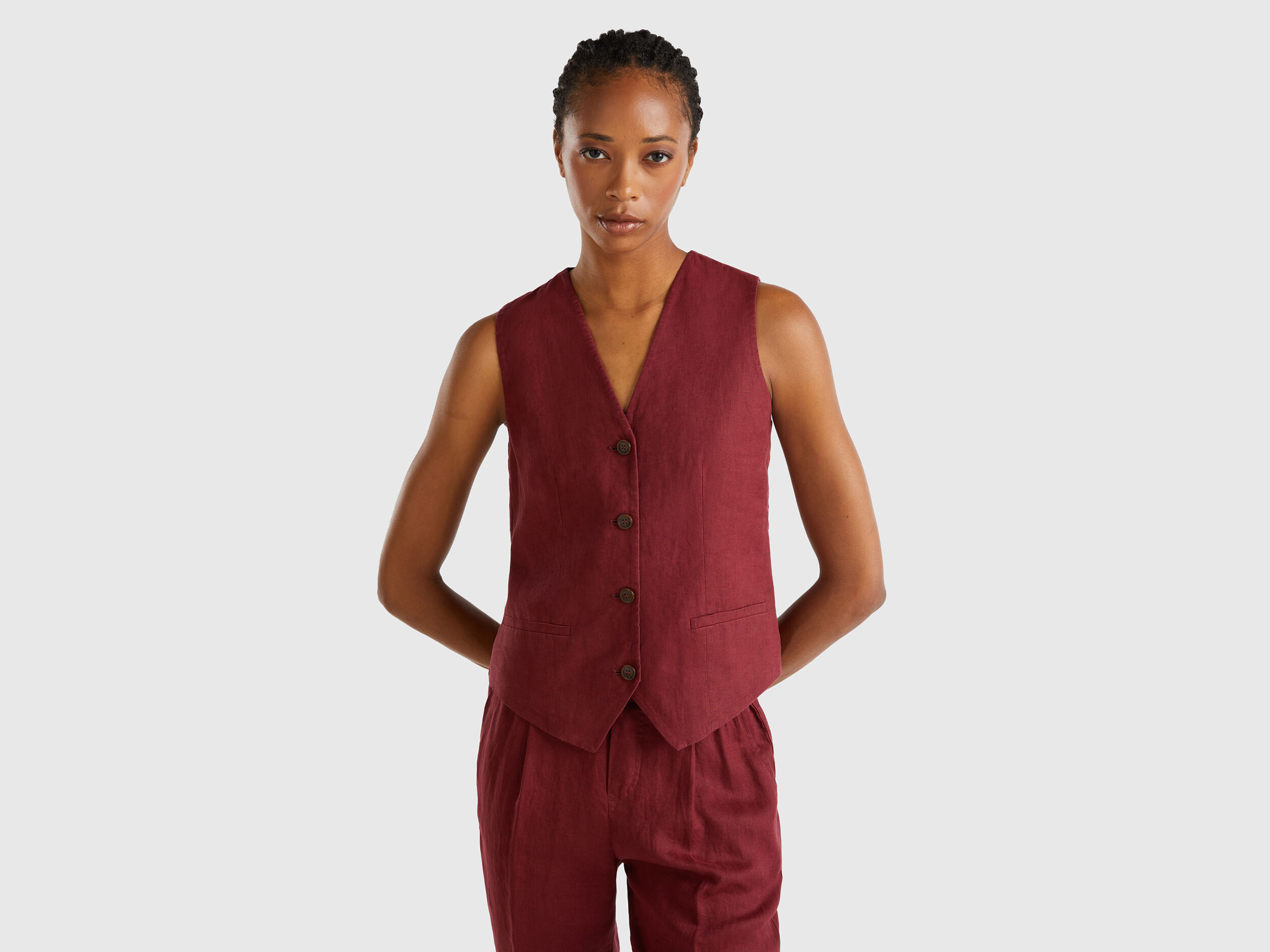 Women s Vests Sleeveless Jackets New Collection 2024 Benetton