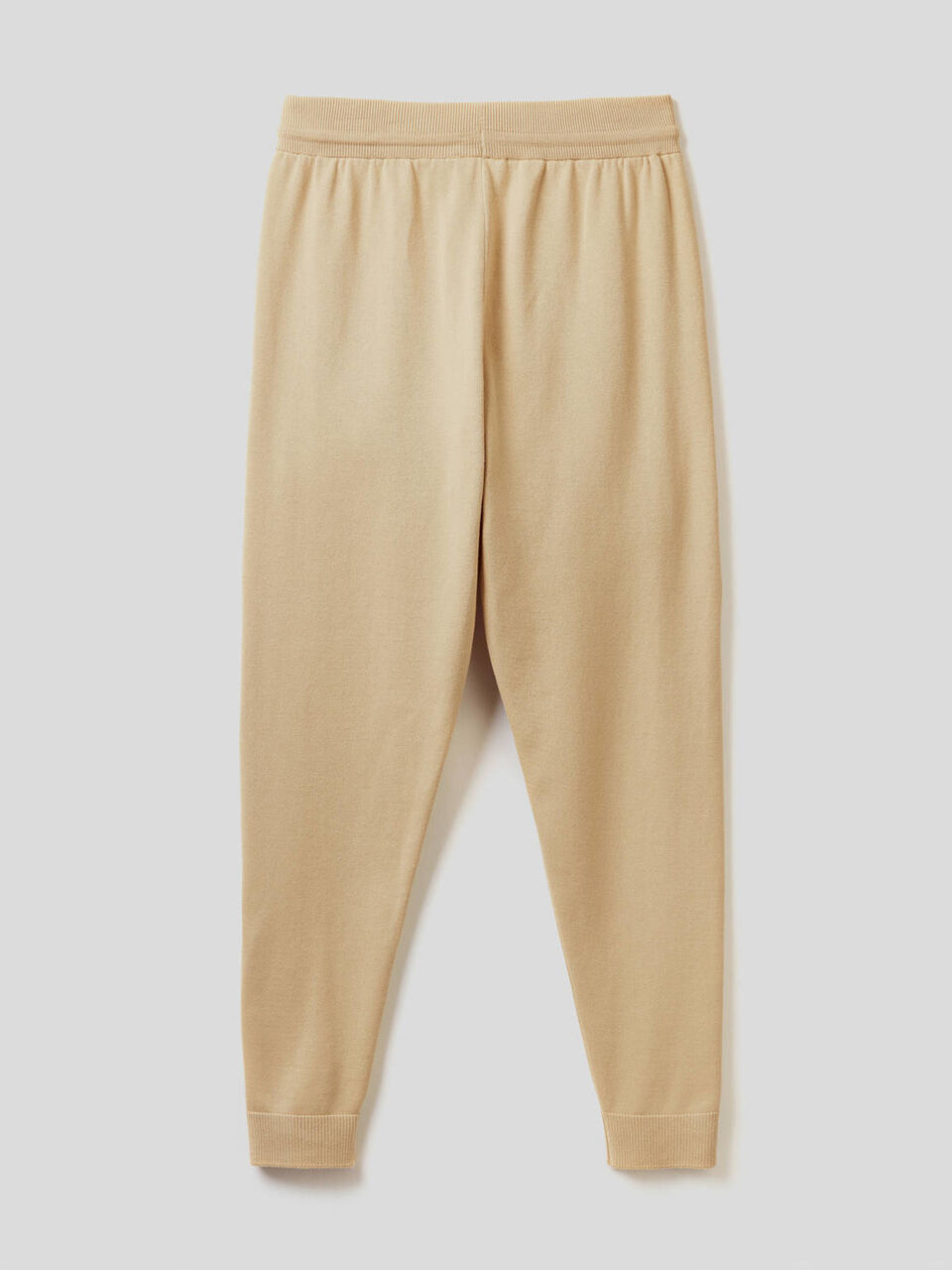 Trousers with drawstring in cotton tricot image number null