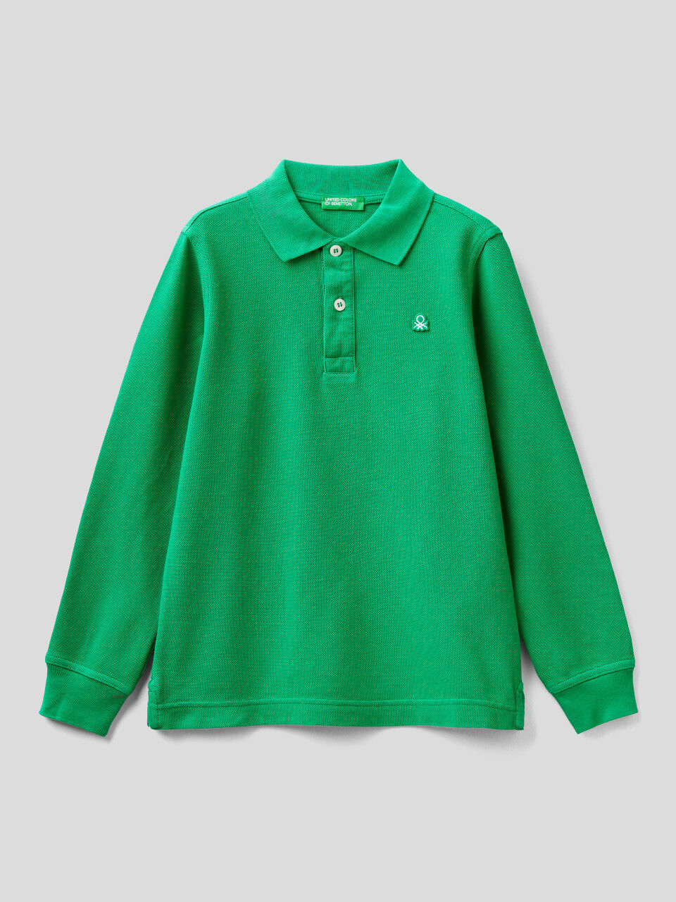 Polo manga online larga benetton