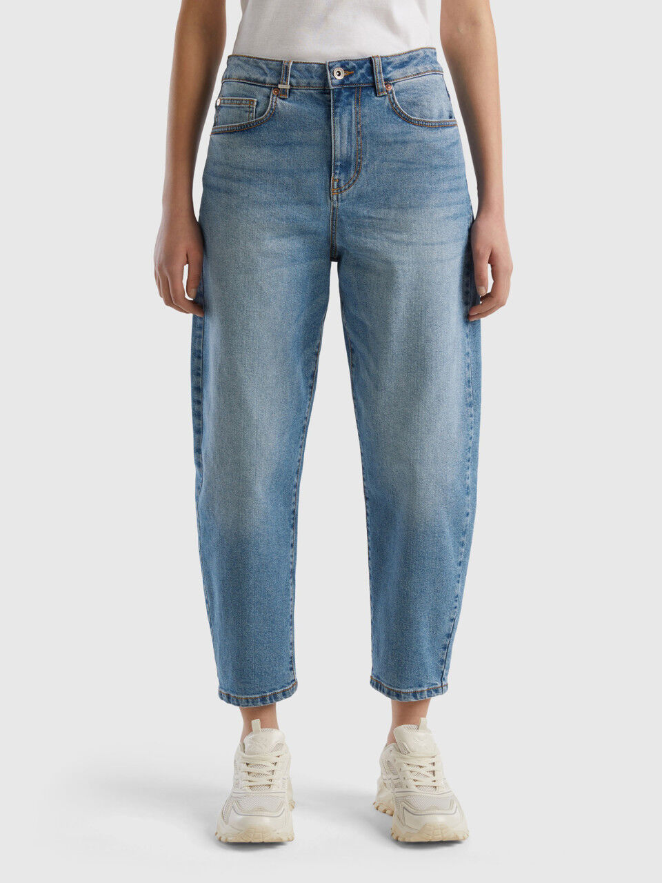Benetton mom jeans on sale