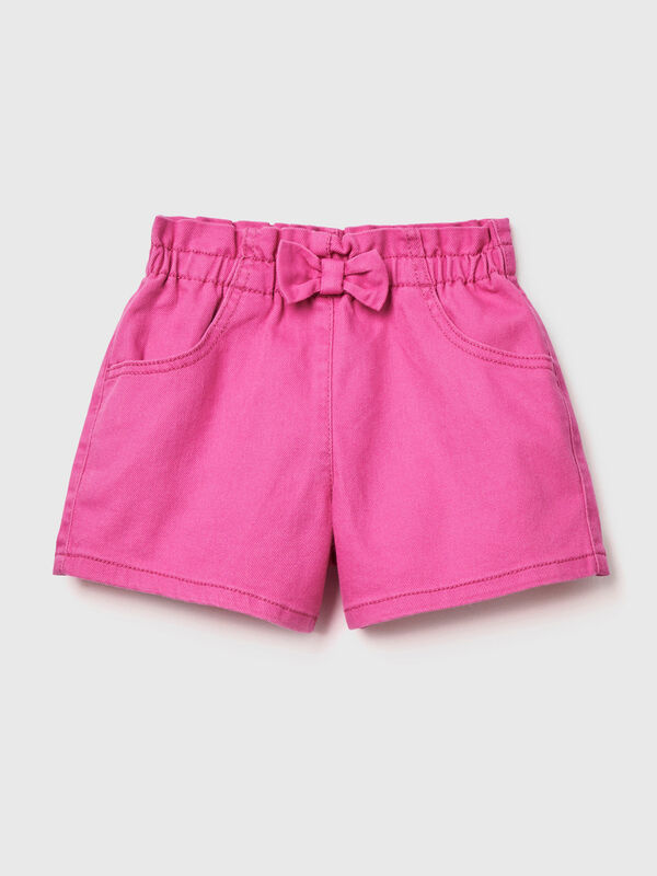 Shorts with elastic waist Junior Girl