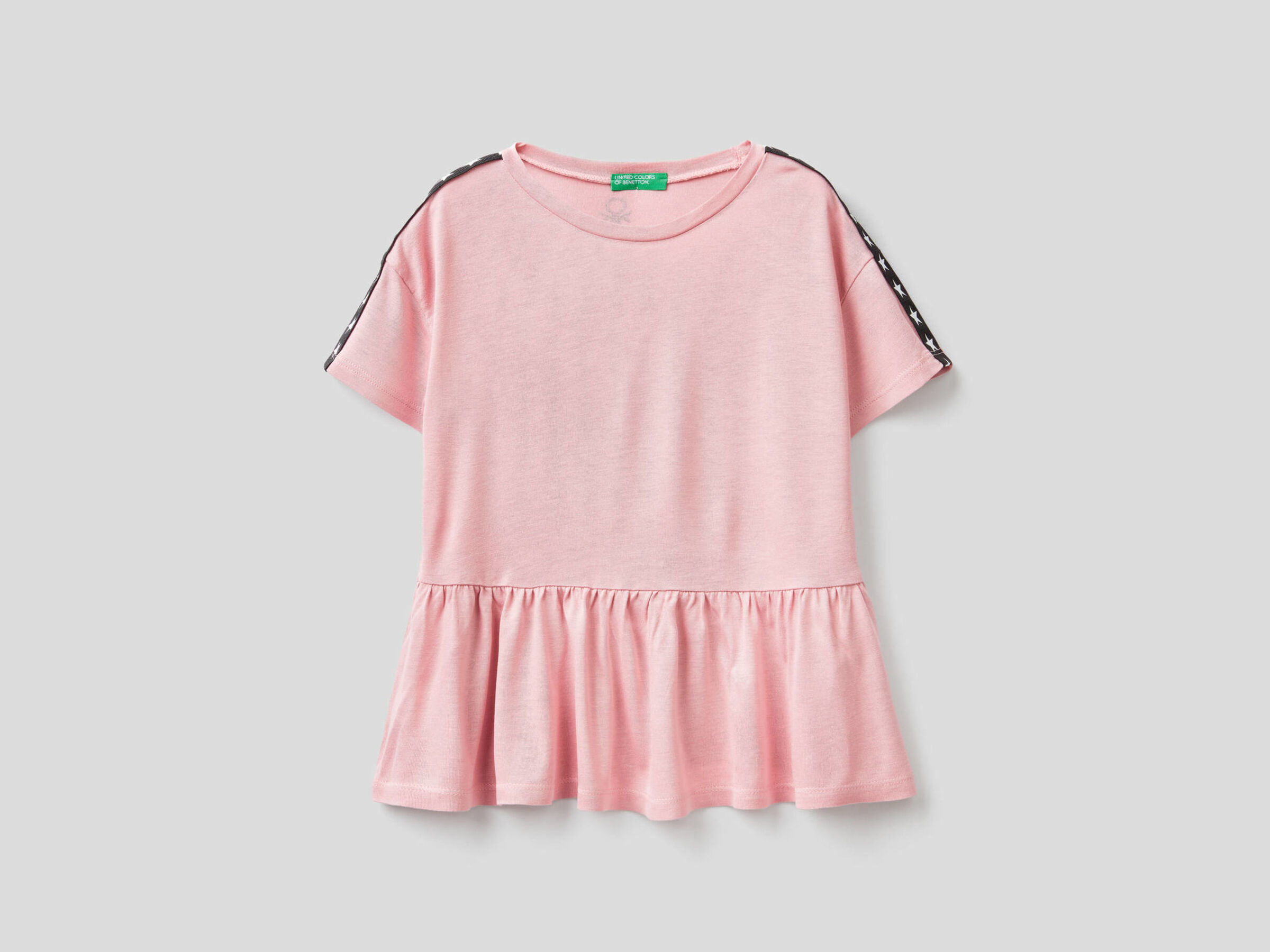 Camiseta amplia con volante image number null