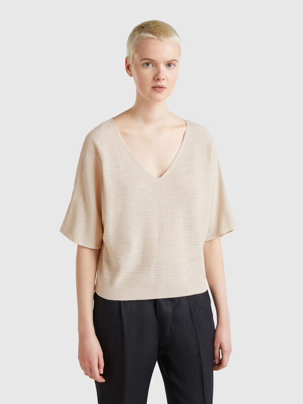 Jersey corto reversible Mujer