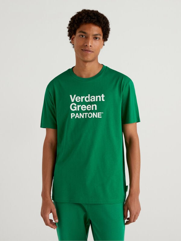 BenettonxPantone™ green t-shirt Men