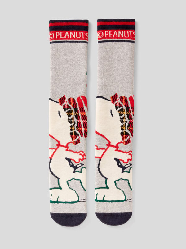Snoopy Christmas socks Men