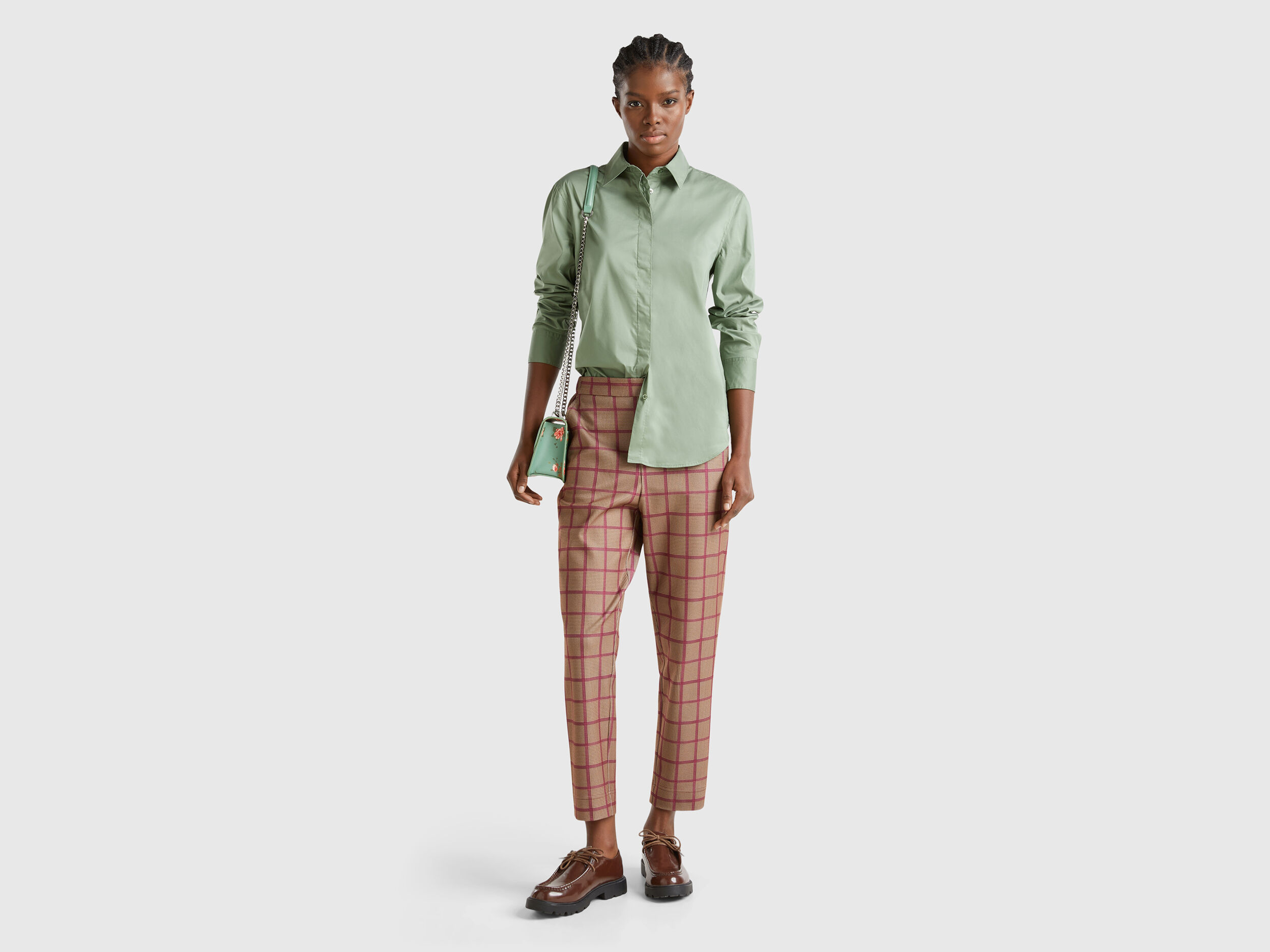 Tartan joggers hotsell