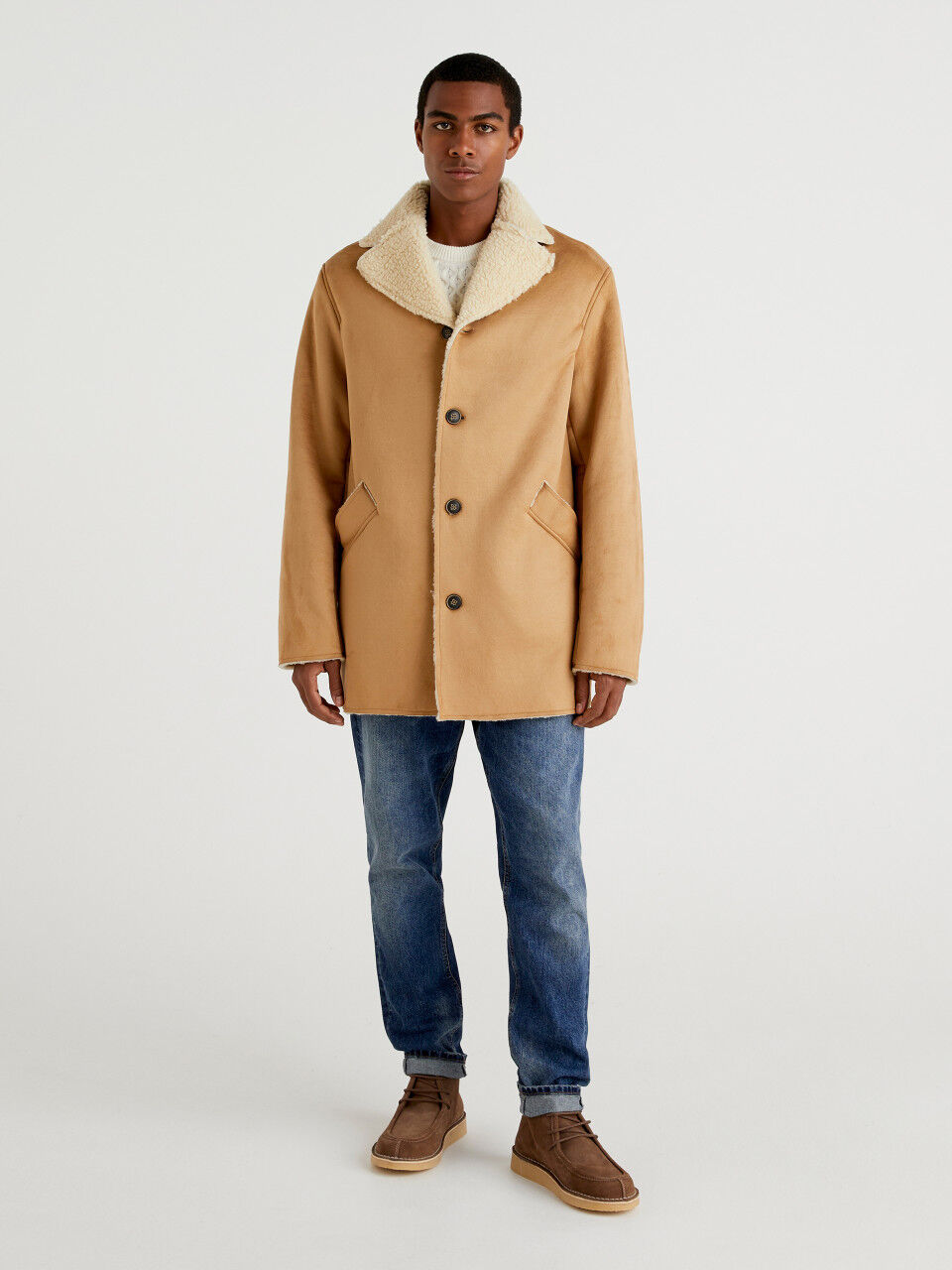 Mens long overcoats sale deals