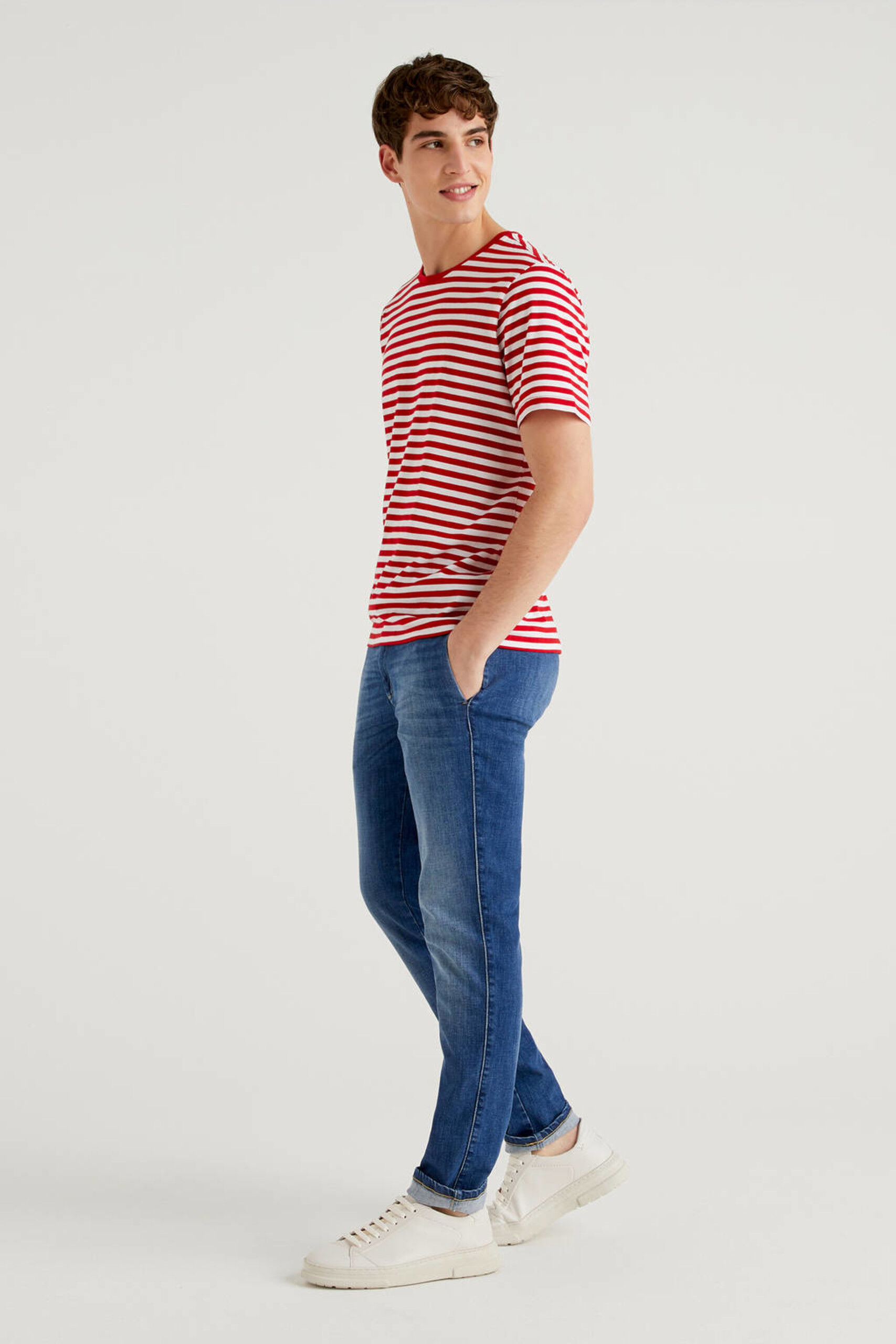 denim chinos