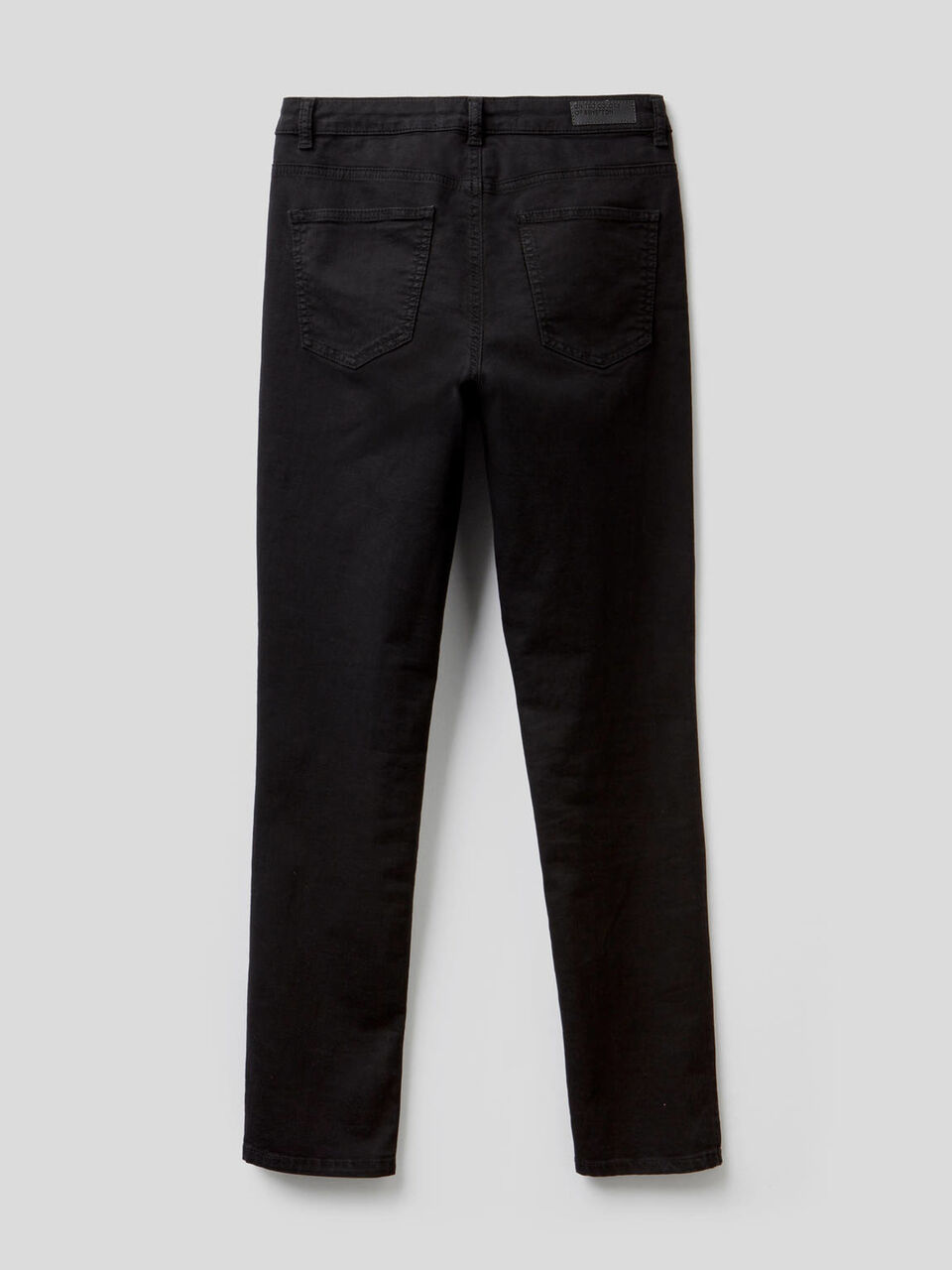 Stretch cotton trousers image number null