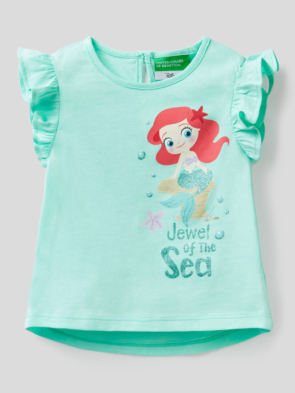 Camiseta con baby de princesa Disney image number 1