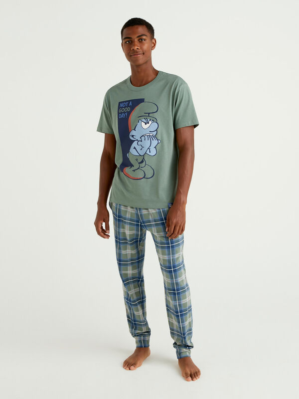 Short sleeve Smurfs t-shirt Men
