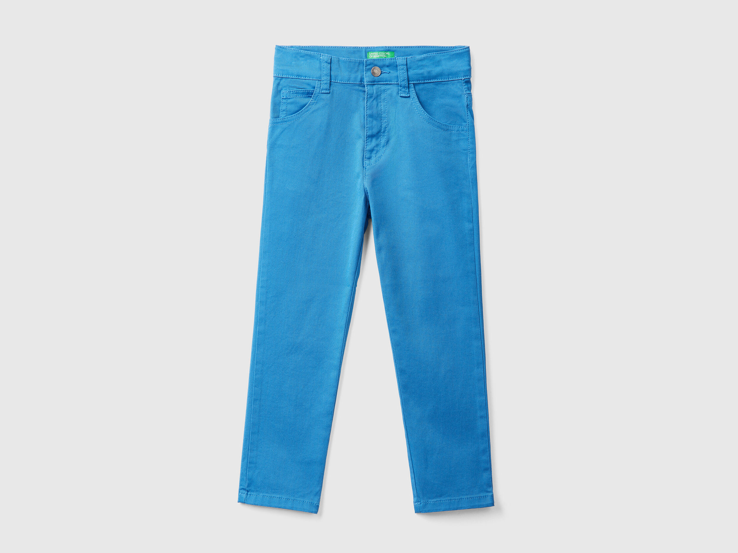 Five pocket jean style trousers top