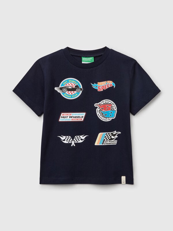 Camiseta de algodón Hot Wheels Niño