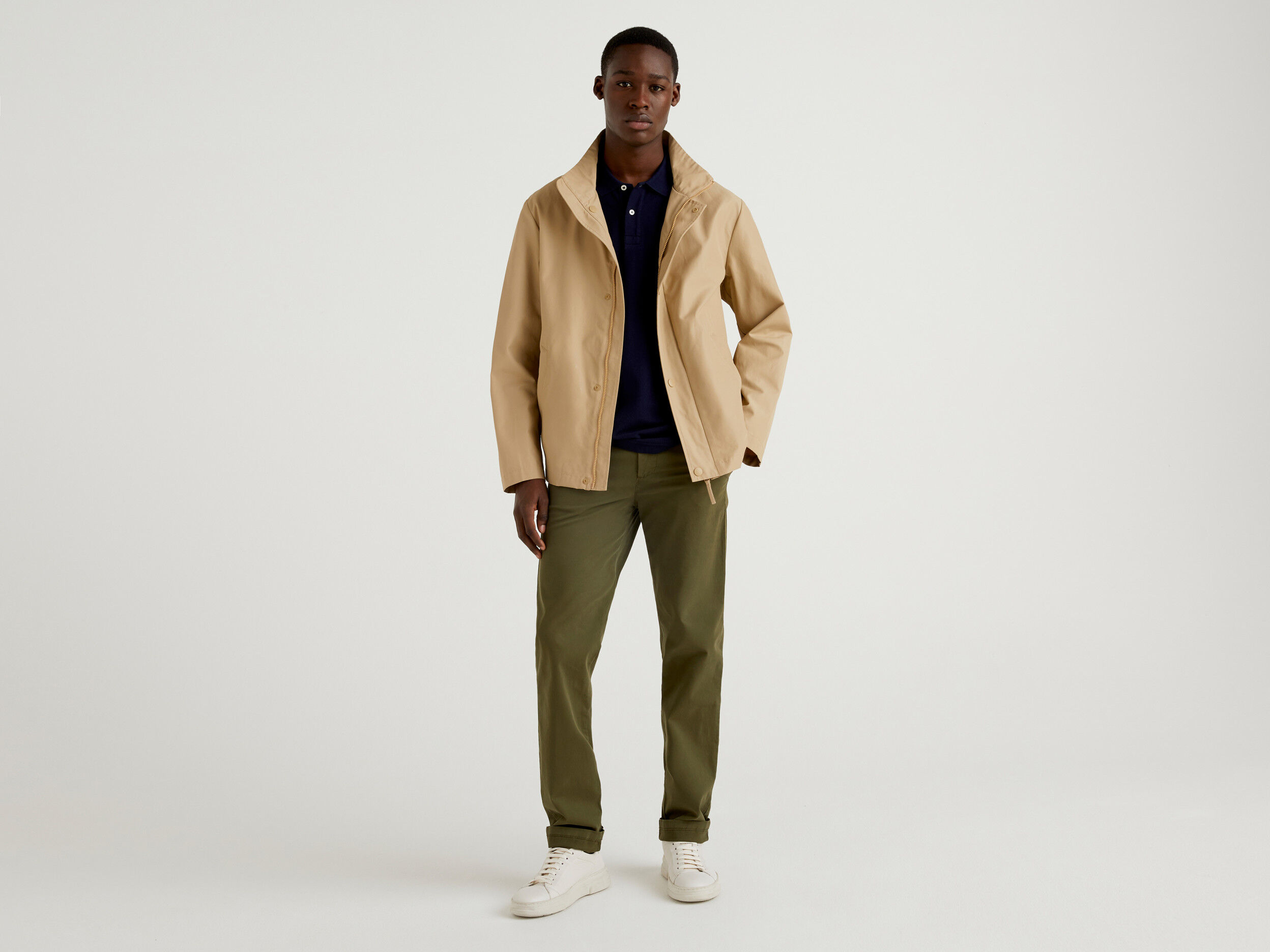 Jacket with buttons hotsell