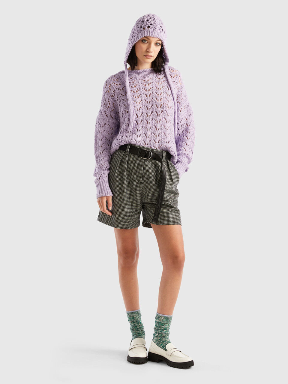 Bermudas new arrivals fluidas mujer