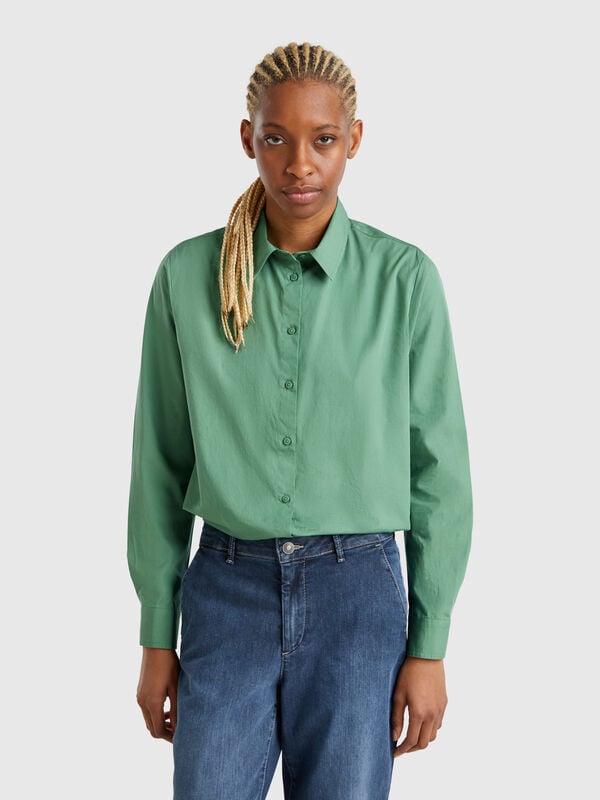 Regular fit shirt in cotton Women