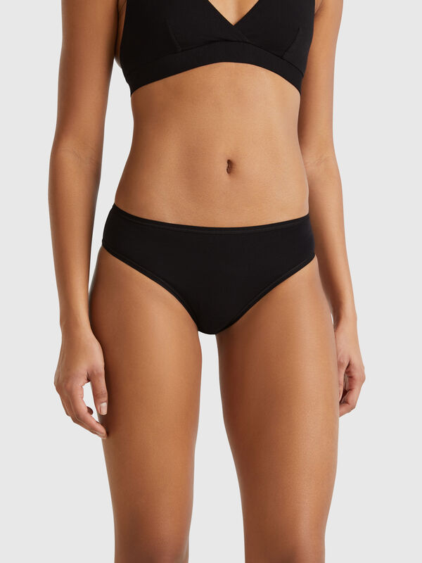 Basic underwear in stretch cotton Women