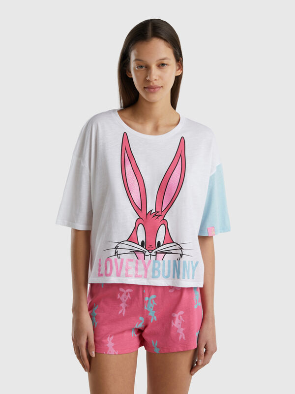 Camiseta de Bugs Bunny de algodón ligero Mujer