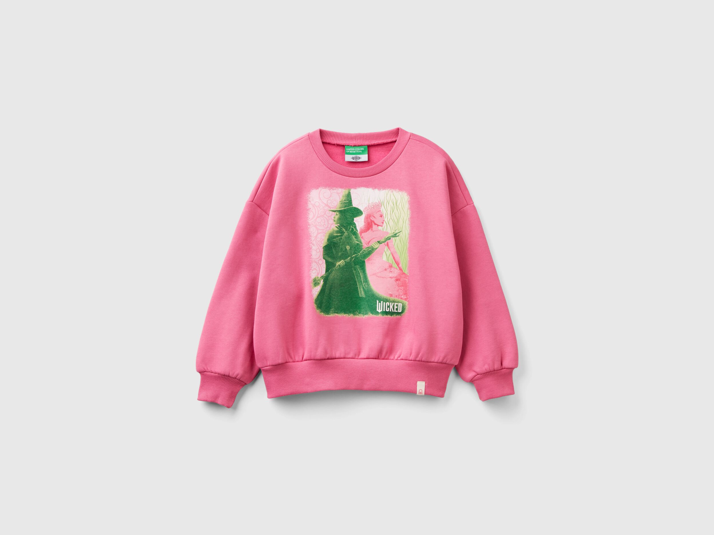Wicked ©Universal City Studios LLC sweatshirt - Pink | Benetton
