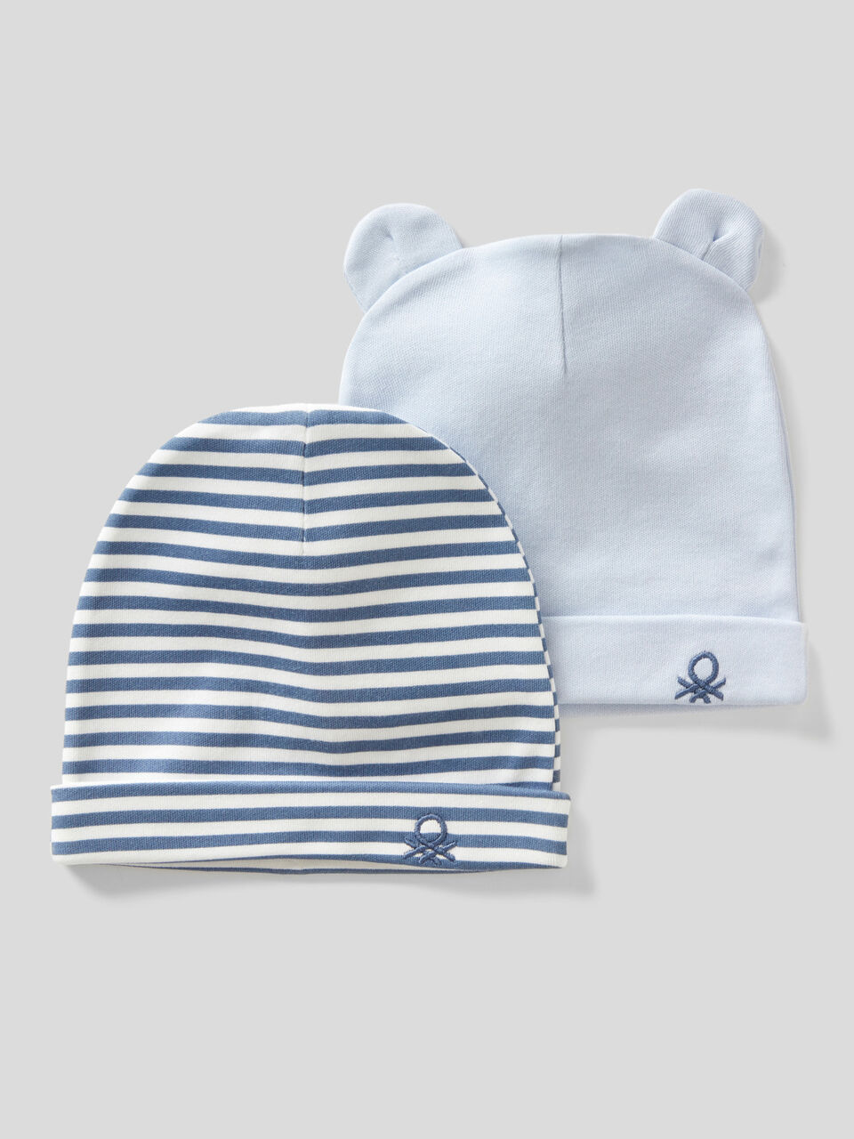 Two hats in 100% organic cotton image number 1