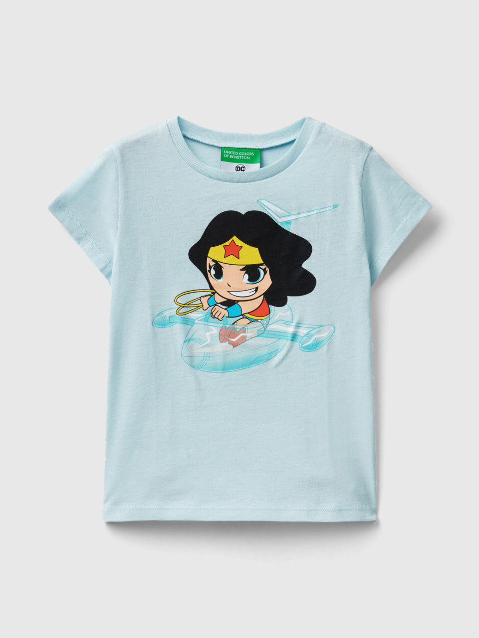 Maglietta wonder woman top bambina