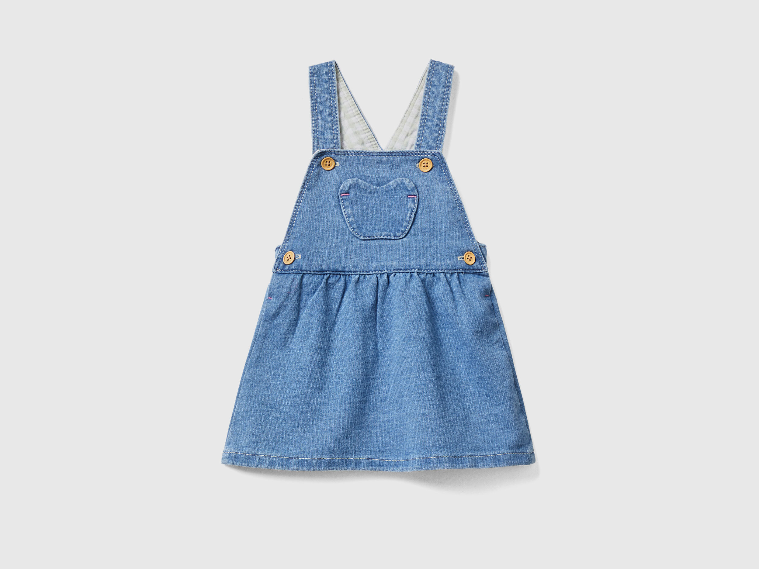 Denim dungaree hot sale skirt dress