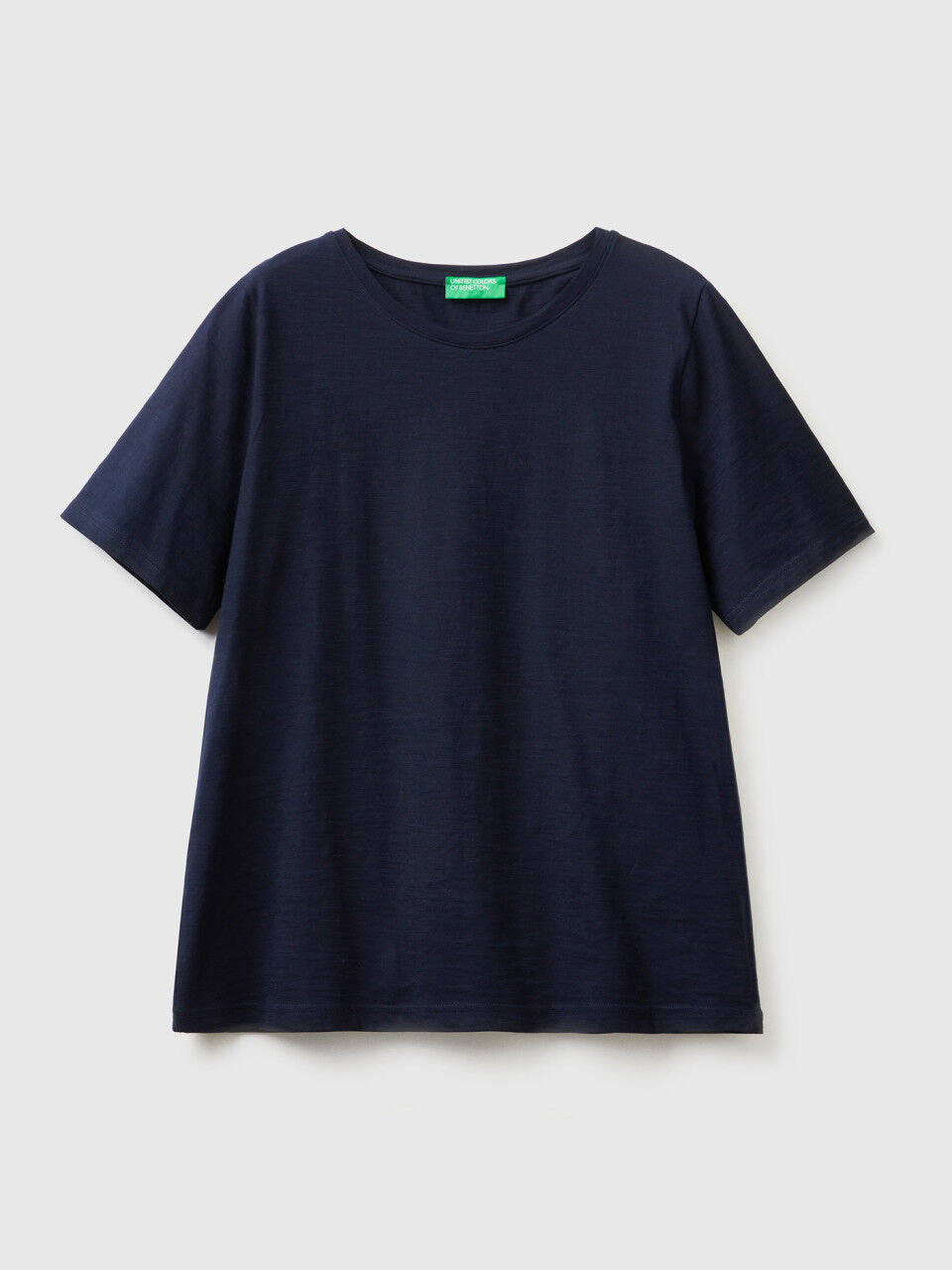 Camisetas basicas sales benetton mujer