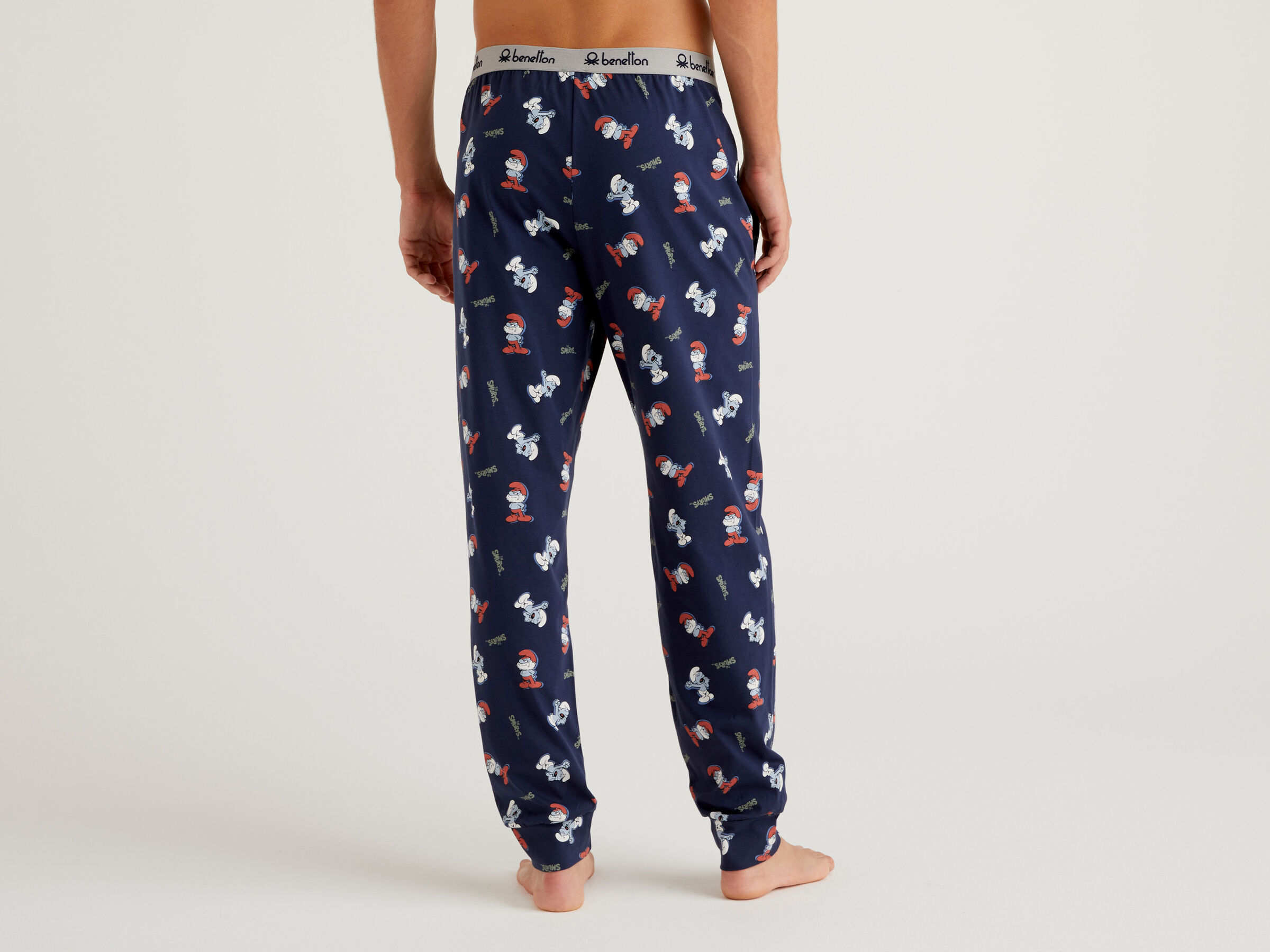 Trousers with Smurfs print image number 2