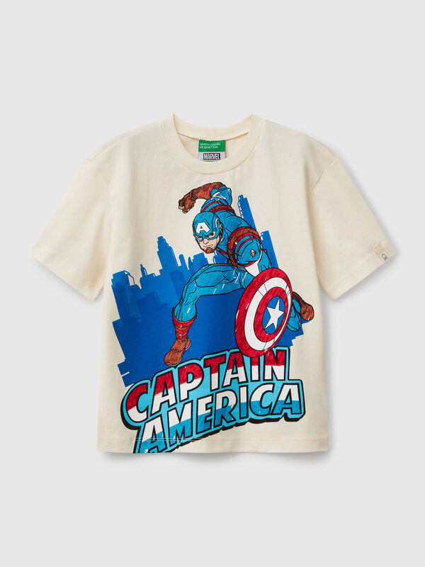 Camiseta de algodón ©Marvel Captain America Niño