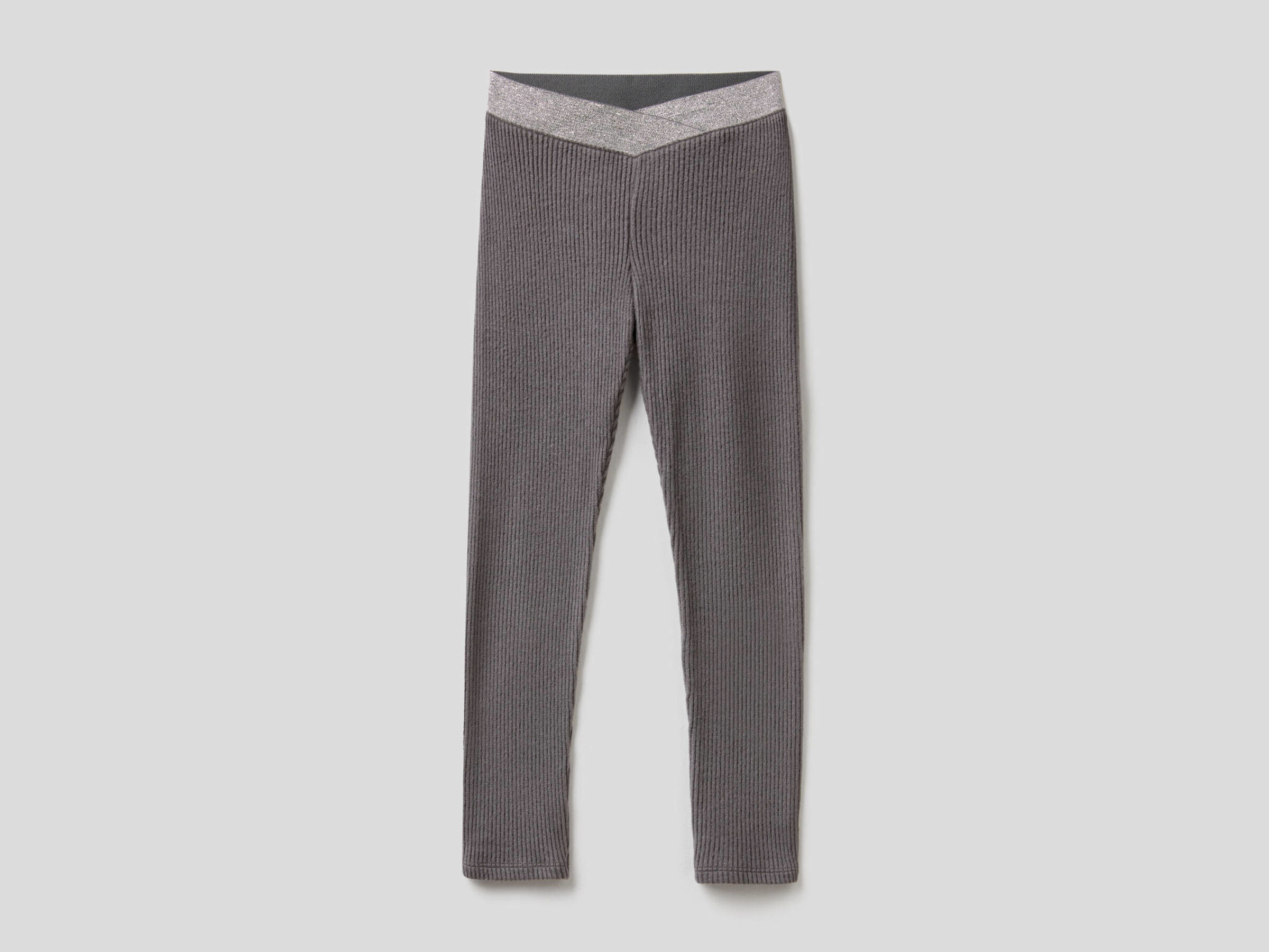 Leggings con cintura de lúrex image number null
