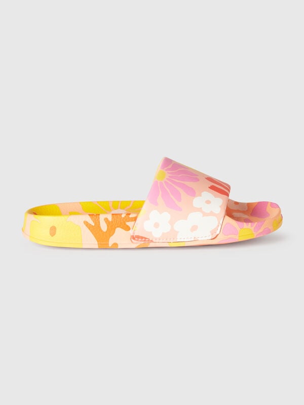 Slippers with floral print Junior Boy