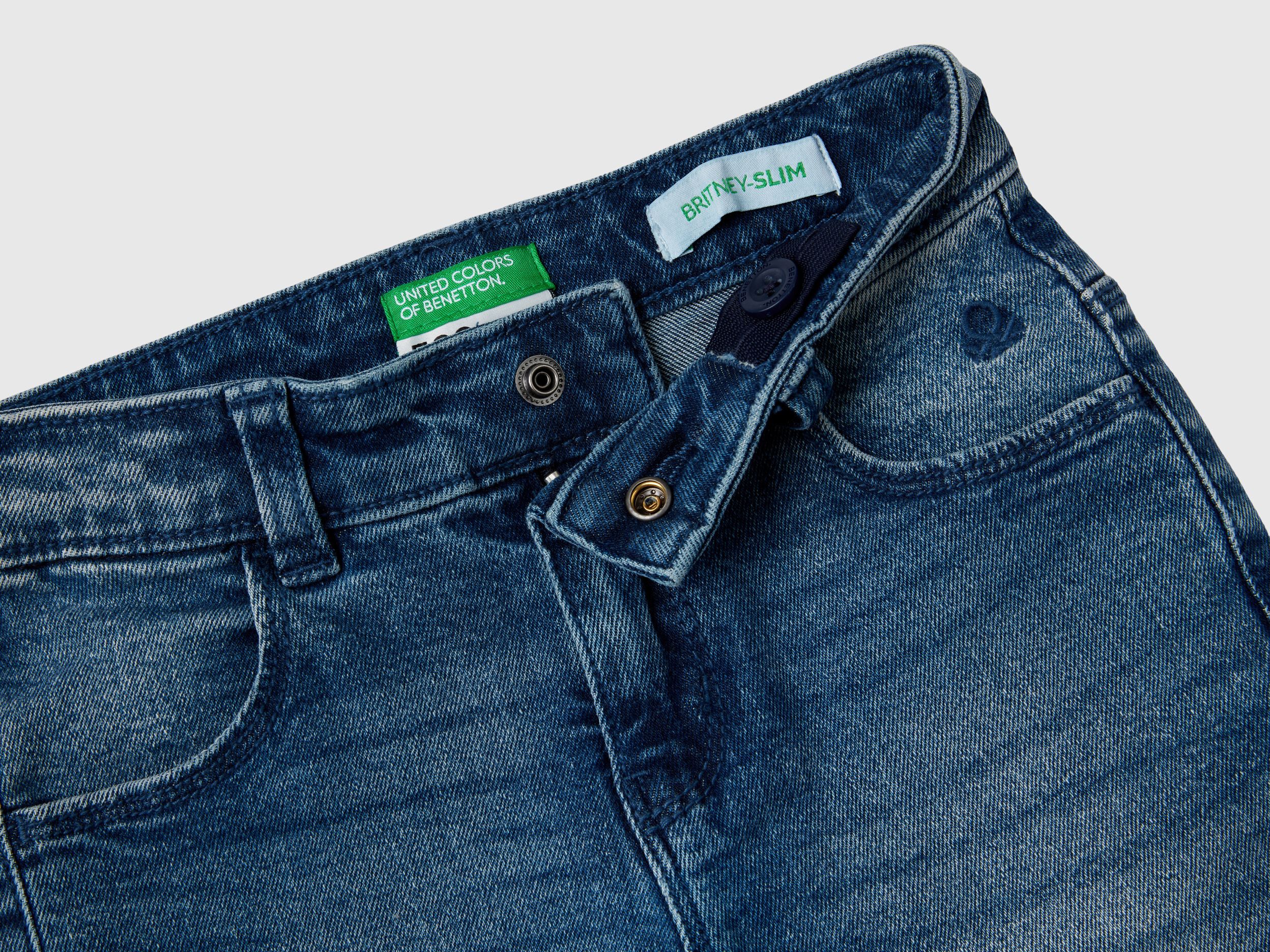Benetton jeans slim hot sale