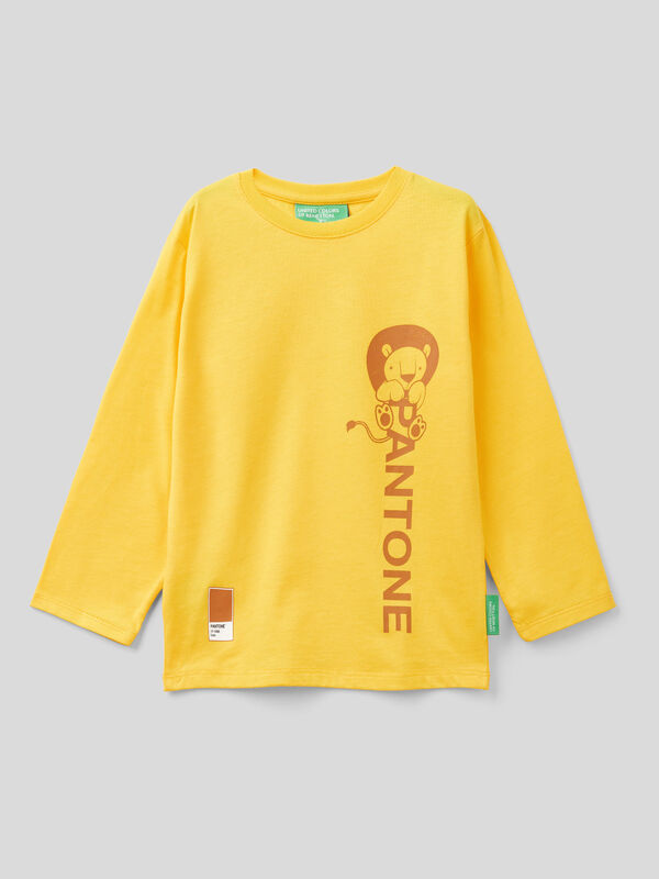 Camiseta amarilla BenettonxPantone™ Niño