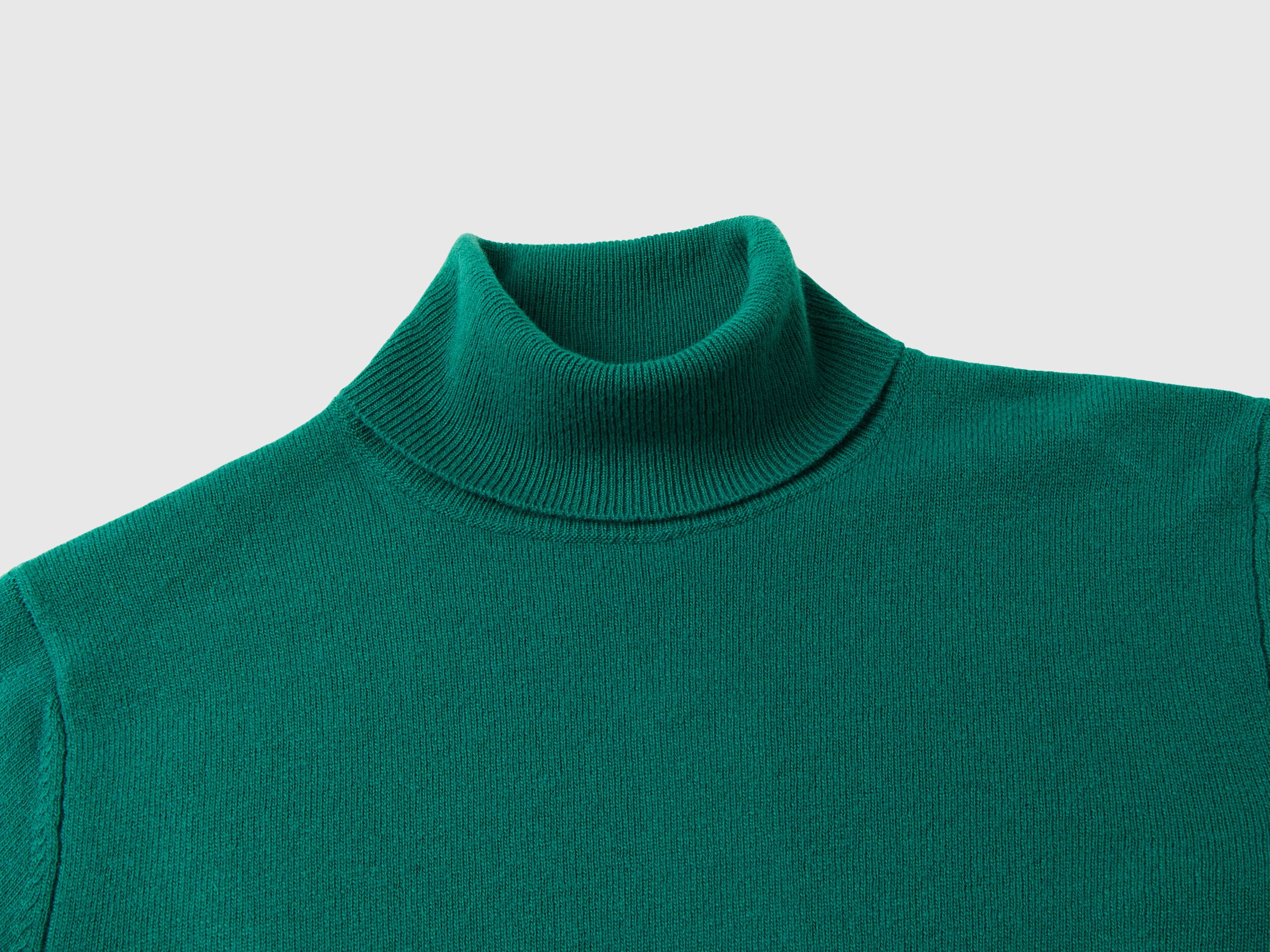 Dark green turtleneck store