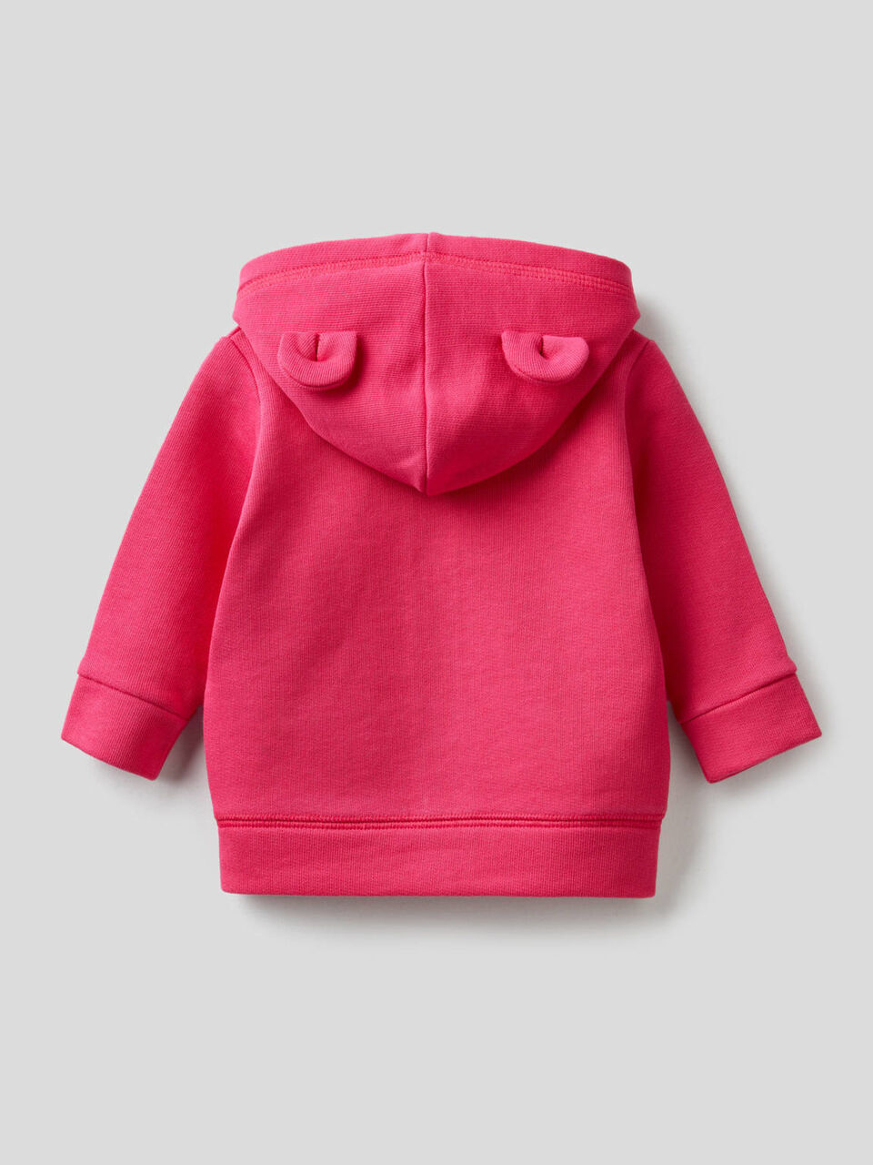 Sweatshirt with hood in organic cotton image number 2