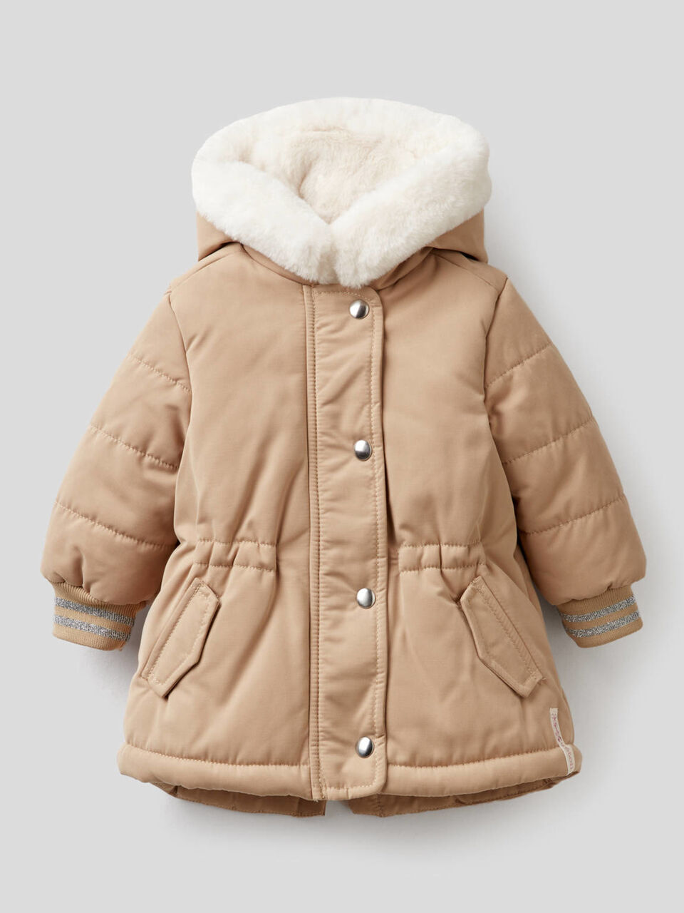 Parka acolchada con capucha image number 1