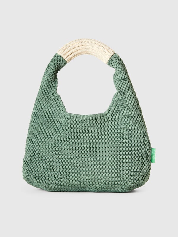 Bolso bandolera pequeño de crochet Mujer