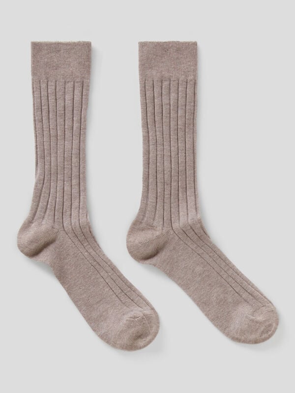 Socks in cashmere blend Women