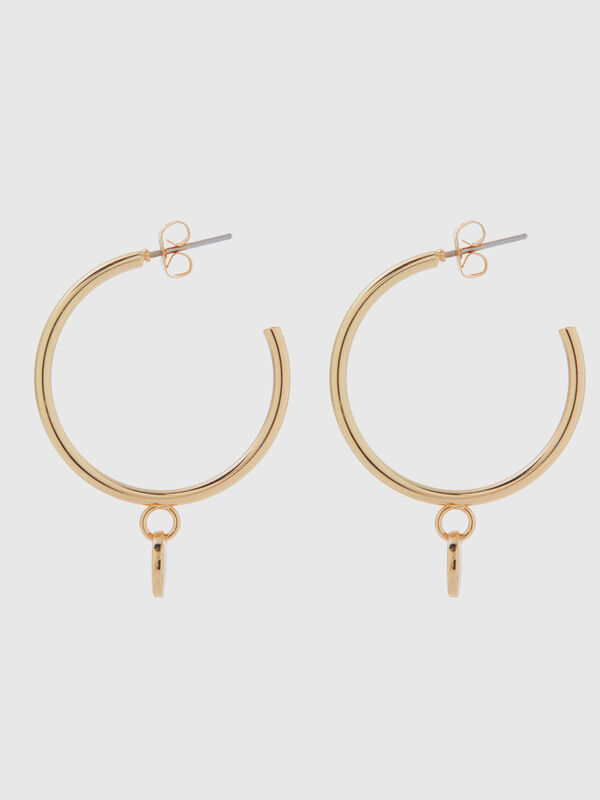 Gold hoop earrings Women